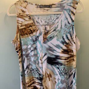 Style by Harve Benard Tie Front Medium